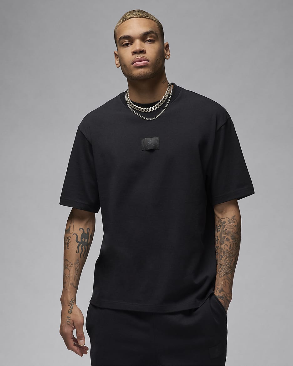 Jordan black shirt new arrivals